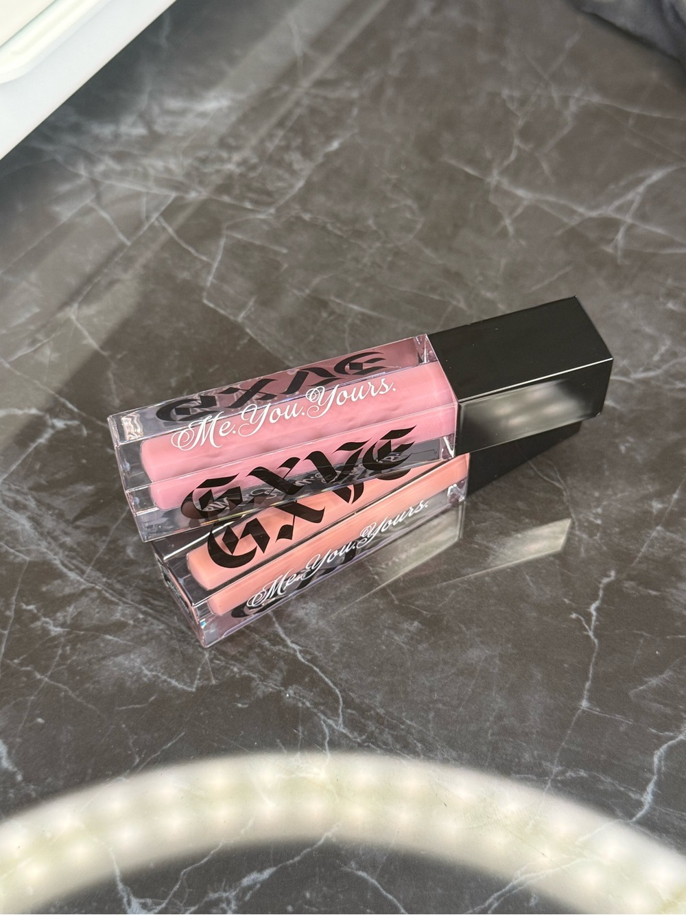 Me.You.Yours Hydrating Pink Lip Gloss — Soft Pink Shine